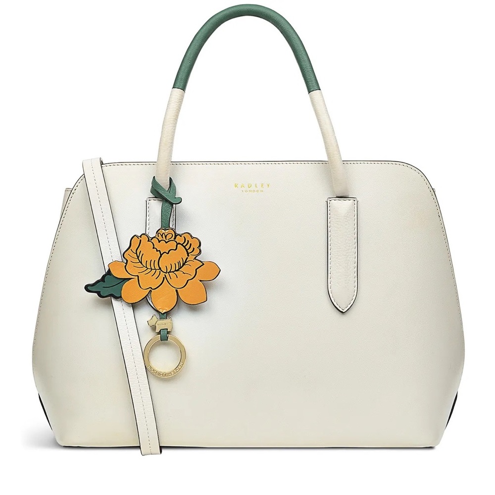 New Radley London Liverpool Street 2.0 Color-block Small Zip Top Satchel Bag